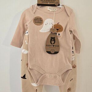 Rabbit bear organic 2 pcs set with boo buddy